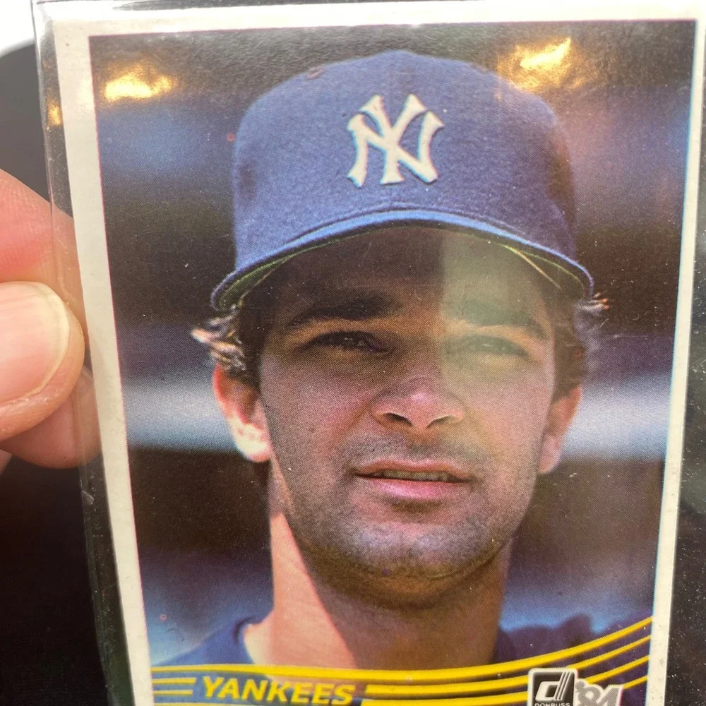 Donruss 1984 Don Mattingly Rookie Card 248 NY Yankees 1B Vintage Baseball